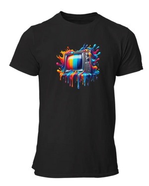 T-shirt Téléviseur - Lafourgoneta