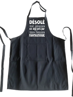 Tablier Désolé cet homme est déjà pris par une femme fantastique - Lafourgoneta