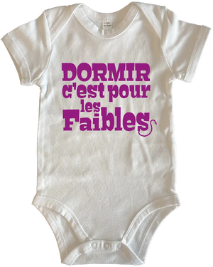 Body Dormir c'est pour les faibles - Lafourgoneta