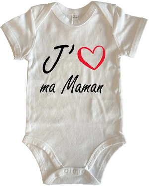 Body J'aime maman - Lafourgoneta
