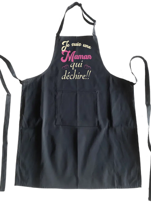 Tablier Je suis une maman qui déchire - Lafourgoneta