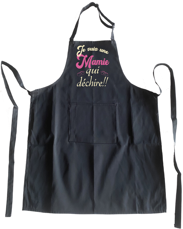 Tablier Je suis une mamie qui déchire