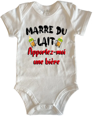 Body Marre du lait apportez-moi une bière - Lafourgoneta