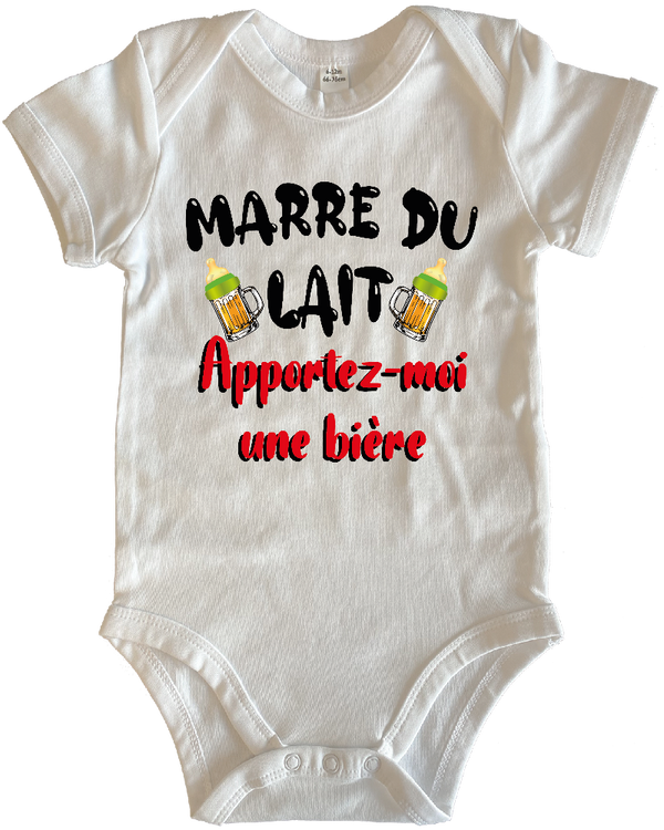 Body Marre du lait apportez-moi une bière