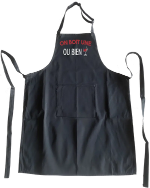 Tablier On boit une ou bien - Lafourgoneta