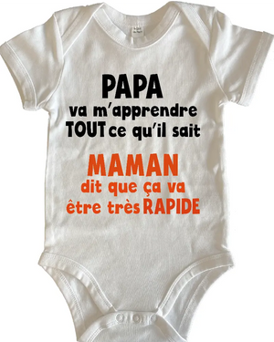 Body Papa va m'apprendre ce qu'il sait - Lafourgoneta