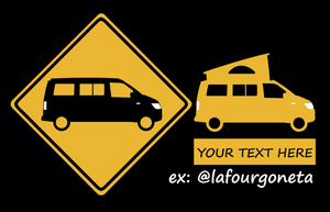 T-shirts California Australia La Fourgoneta