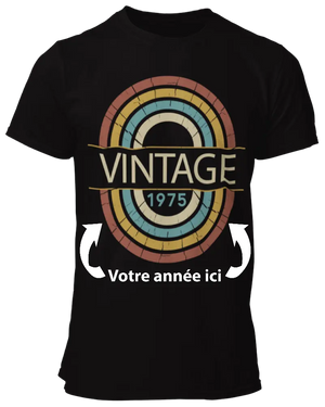T-shirt Anniversaire vintage La Fourgoneta