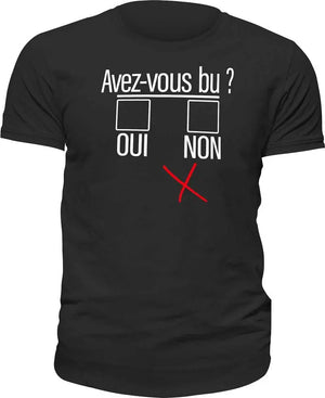 T-shirt, Avez-vous bu? La Fourgoneta