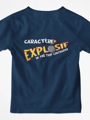 T-shirt enfant caractère explosif - Lafourgoneta