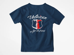T-shirt enfant valaisan et fier de l'être - Lafourgoneta
