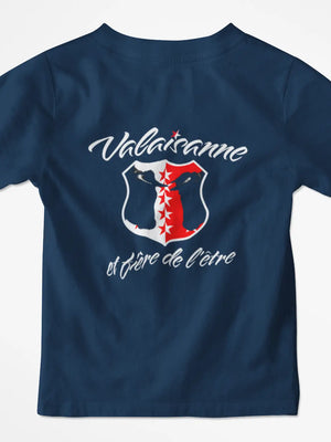 T-shirt enfant valaisanne et fier de l'être - Lafourgoneta