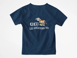 T-shirt enfant oh la vache - Lafourgoneta