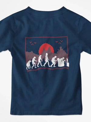 T-shirt enfant évolutions geek - Lafourgoneta