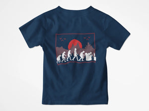 T-shirt enfant évolutions geek - Lafourgoneta