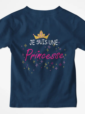 T-shirt enfant je suis une princesse - Lafourgoneta