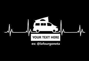 T-shirts cardio California La Fourgoneta