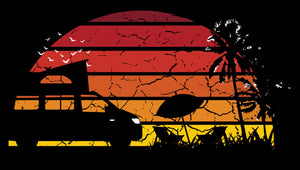 T-shirt Calif camper La Fourgoneta