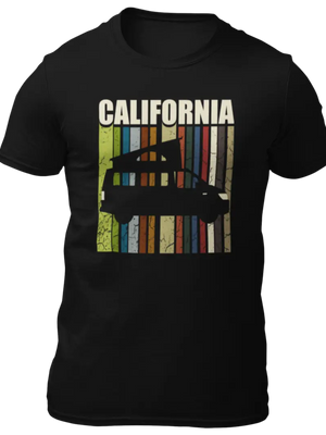 T-shirt California code-barres La Fourgoneta