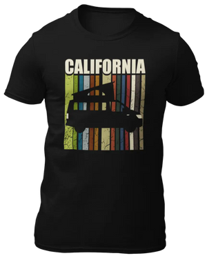 T-shirt California code-barres La Fourgoneta