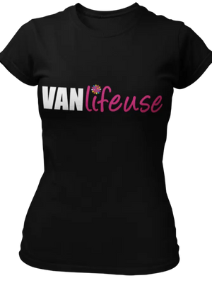 T-shirt VANlifeuse La Fourgoneta