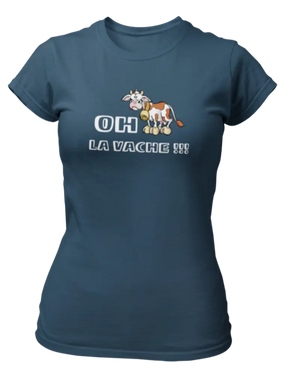 T-shirt Oh la vache - Lafourgoneta
