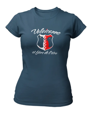 T-shirt Valaisanne et fière de l'être - Lafourgoneta