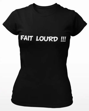 T-shirt Fait lourd La Fourgoneta