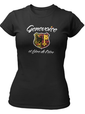 T-shirt Genevoise et fière de l'être - Lafourgoneta
