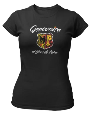 T-shirt Genevoise et fière de l'être - Lafourgoneta
