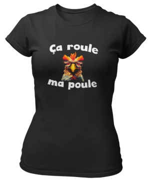 T-shirt ça roule ma poule ? - Lafourgoneta
