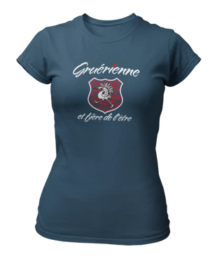 T-shirt Gruérienne et fière de l'être - Lafourgoneta