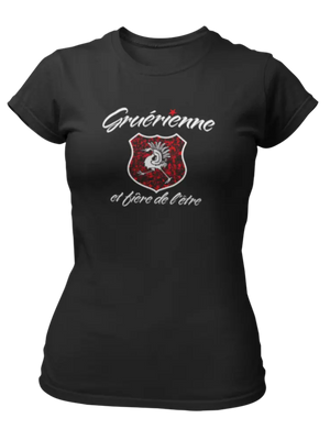 T-shirt Gruérienne et fière de l'être - Lafourgoneta