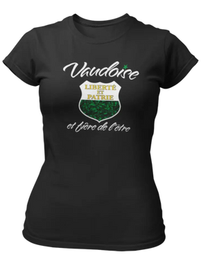 T-shirt Vaudoise et fière de l'être - Lafourgoneta