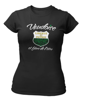 T-shirt Vaudoise et fière de l'être - Lafourgoneta