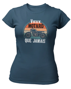 T-shirt Vieux motard que jamais - Lafourgoneta
