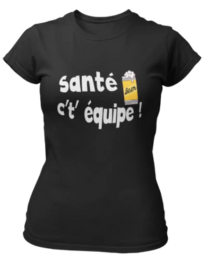 T-shirt Santé c't'équipe LaFourgoneta