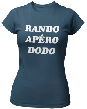 T-shirt Rando apéro dodo LaFourgoneta