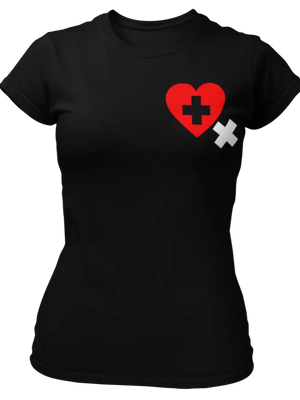 T-shirt coeur Suisse La Fourgoneta