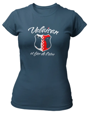 T-shirt Valaisan et fier de l'être - Lafourgoneta