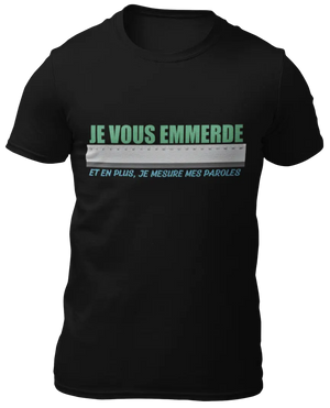 T-shirt Je vous emmerde La Fourgoneta