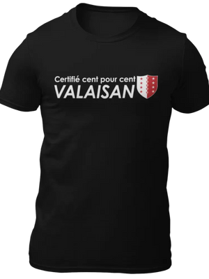 T-shirt Certifié cent pour cent Valaisan La Fourgoneta