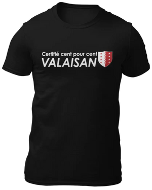 T-shirt Certifié cent pour cent Valaisan La Fourgoneta