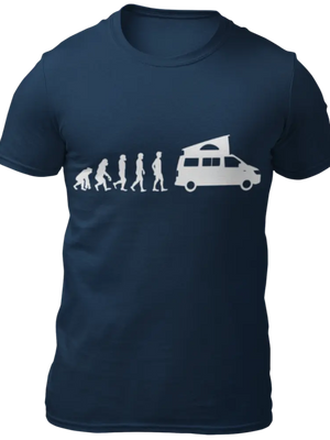 T-shirt Evolution California La Fourgoneta