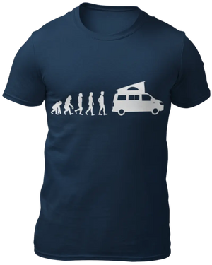 T-shirt Evolution California La Fourgoneta