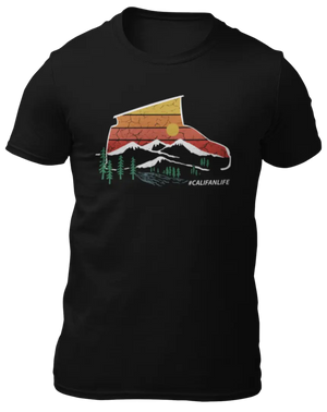 T-shirts California camperfun La Fourgoneta
