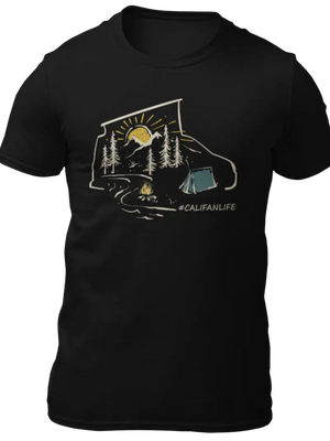 T-shirts Cali campervan La Fourgoneta