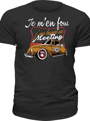 T-shirt Je m'en fous, j'me barre au meeting cox La Fourgoneta