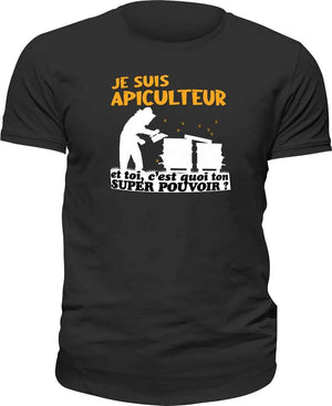 T-shirt Je suis apiculteur La Fourgoneta