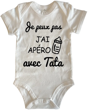 Body je peux pas j'ai apéro avec tata - Lafourgoneta
